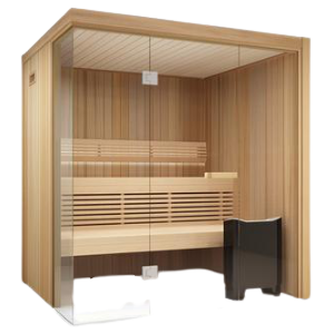 dry sauna room